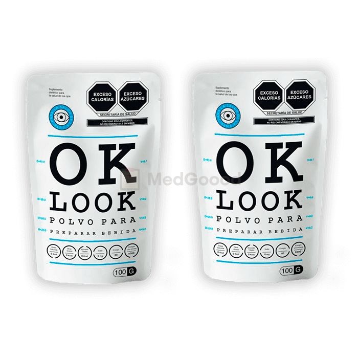 ☍ Ok Look powder ⏤ producto para la salud ocular