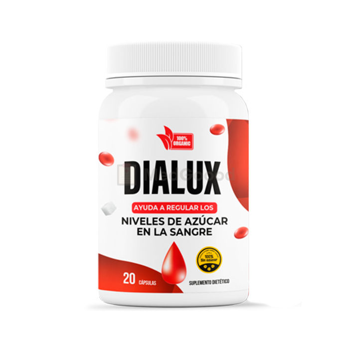 ☍ Dialux caps ⏤ means for normalizing sugar levels